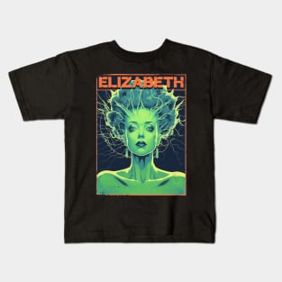 Elizabeth - Bride of Frankenstein Kids T-Shirt